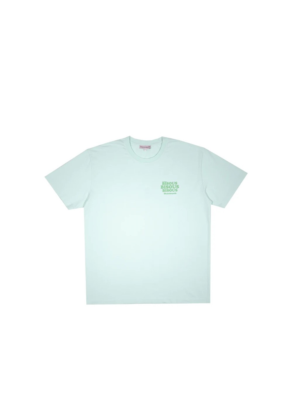 Bisous Skateboard TEE SHIRT BISOUS GREASE LIGHT MINT BGREASELIGHTMINT chez Graphiti Concept Store Dieppe Bisous Skateboard TEE SHIRT BISOUS GREASE LIGHT MINT BGREASELIGHTMINT chez Graphiti Concept Store Dieppe