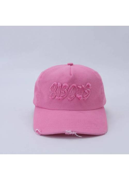 Bisous Skateboard CASQUETTE BISOUS CAPS PAST PINK DENIM  BCAPSPASTPINKDENIM chez Graphiti Concept Store Dieppe