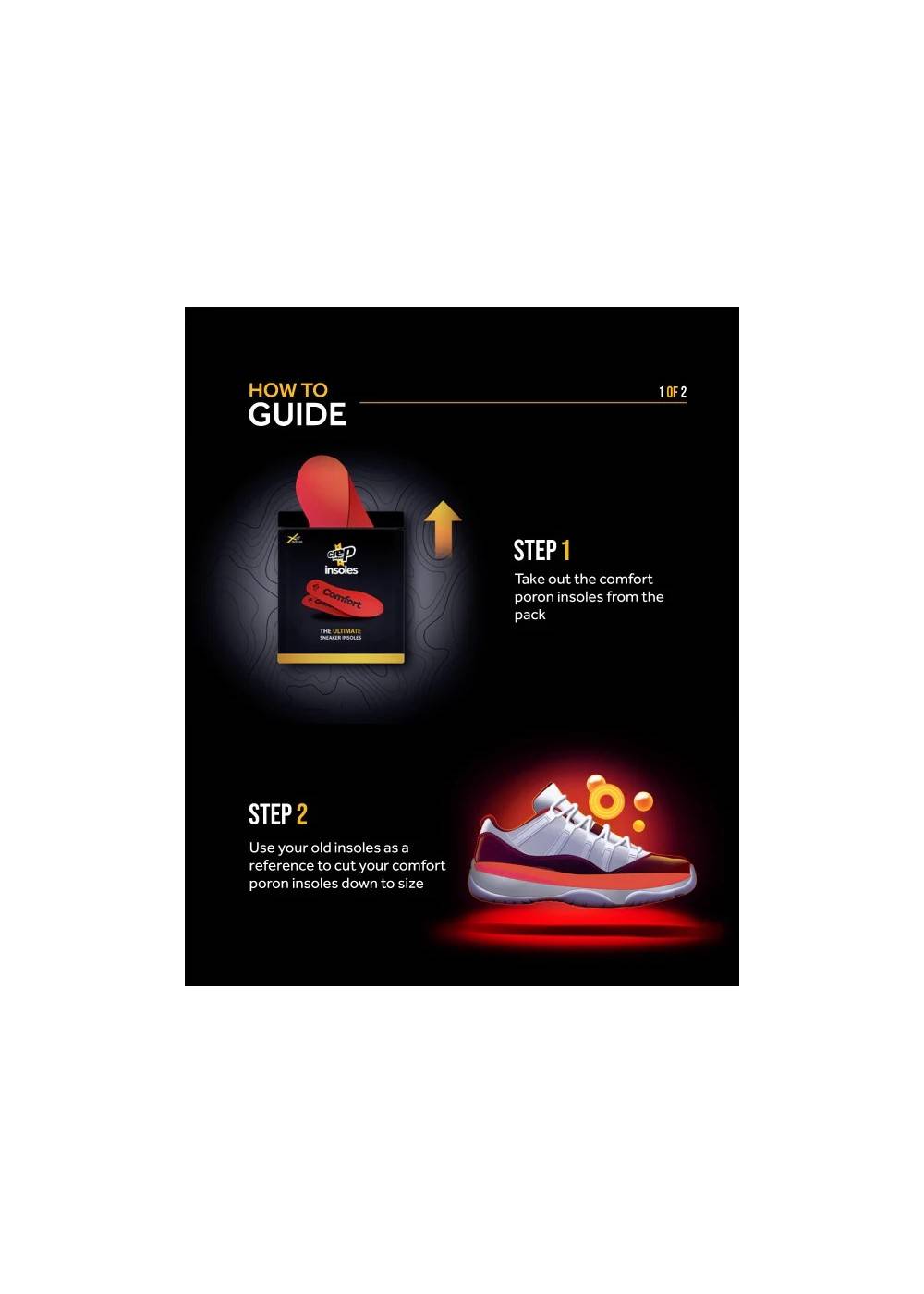 CREP PROTECT CREP PROTECT SEMELLES COMFORT INSOLES  CR037 chez Graphiti Concept Store Dieppe