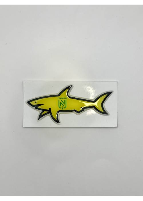 STICKERS SHARK STICKER SHARK FC NANTES  SHARKFCNANTES chez Graphiti Concept Store Dieppe