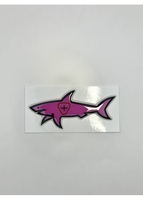 STICKERS SHARK STICKER SHARK GERTRUDE ROSE  SHARKGERTRUDEROSE chez Graphiti Concept Store Dieppe