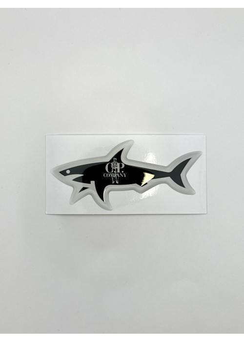 STICKERS SHARK STICKER SHARK CP BLACK WHITE  SHARKCPBLACKWHITE chez Graphiti Concept Store Dieppe