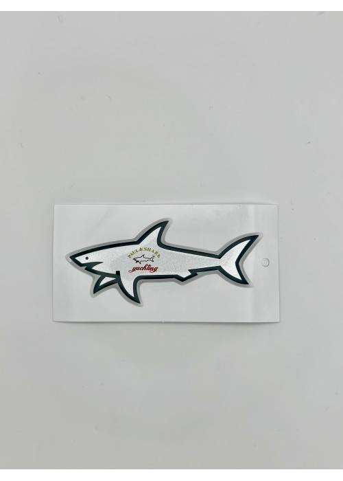 STICKERS SHARK STICKER SHARK ARGENT  SHARKARGENT chez Graphiti Concept Store Dieppe