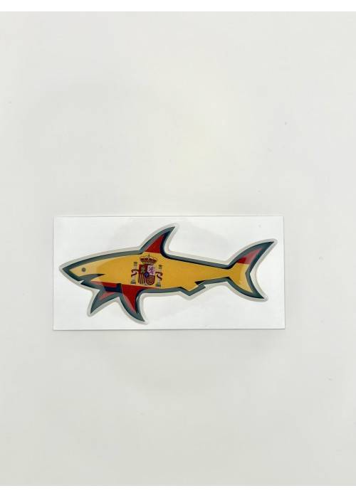 STICKERS SHARK STICKER SHARK ESPAGNE  SHARKSPAIN chez Graphiti Concept Store Dieppe