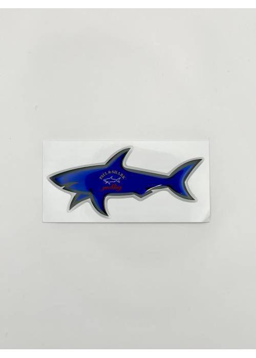 STICKERS SHARK STICKER SHARK BLEU  SHARKBLEU chez Graphiti Concept Store Dieppe