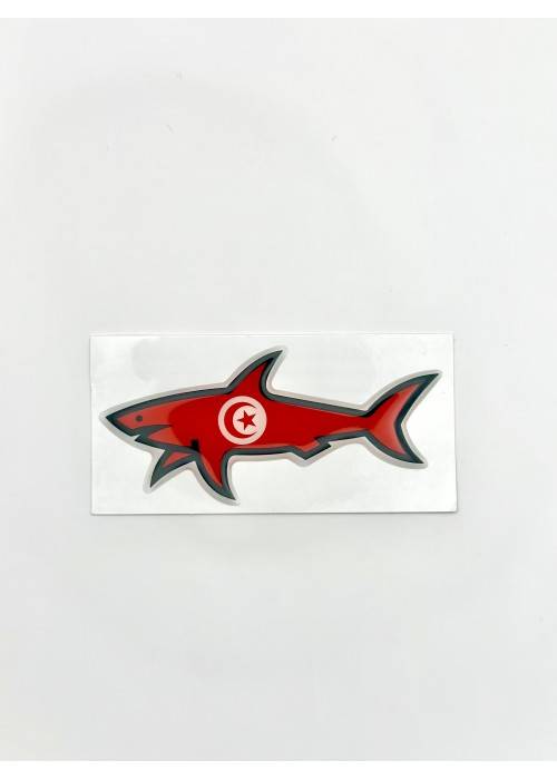 STICKERS SHARK STICKER SHARK TUNISIE  SHARKTUNISIE chez Graphiti Concept Store Dieppe