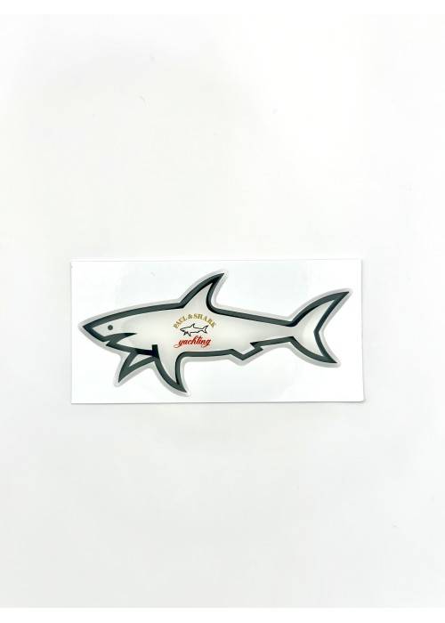 STICKERS SHARK STICKER SHARK BLANC  SHARKBLANC chez Graphiti Concept Store Dieppe