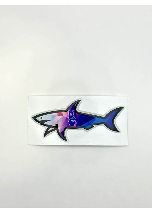 Stickers Shark STICKER SHARK DOIGTS BLEU  SHARKDOIGTSBLEU chez Graphiti Concept Store Dieppe