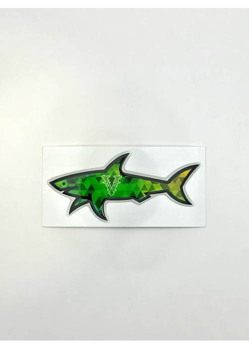 Stickers Shark STICKER SHARK VRUNK VERT  SHARKVRUNKVERT chez Graphiti Concept Store Dieppe