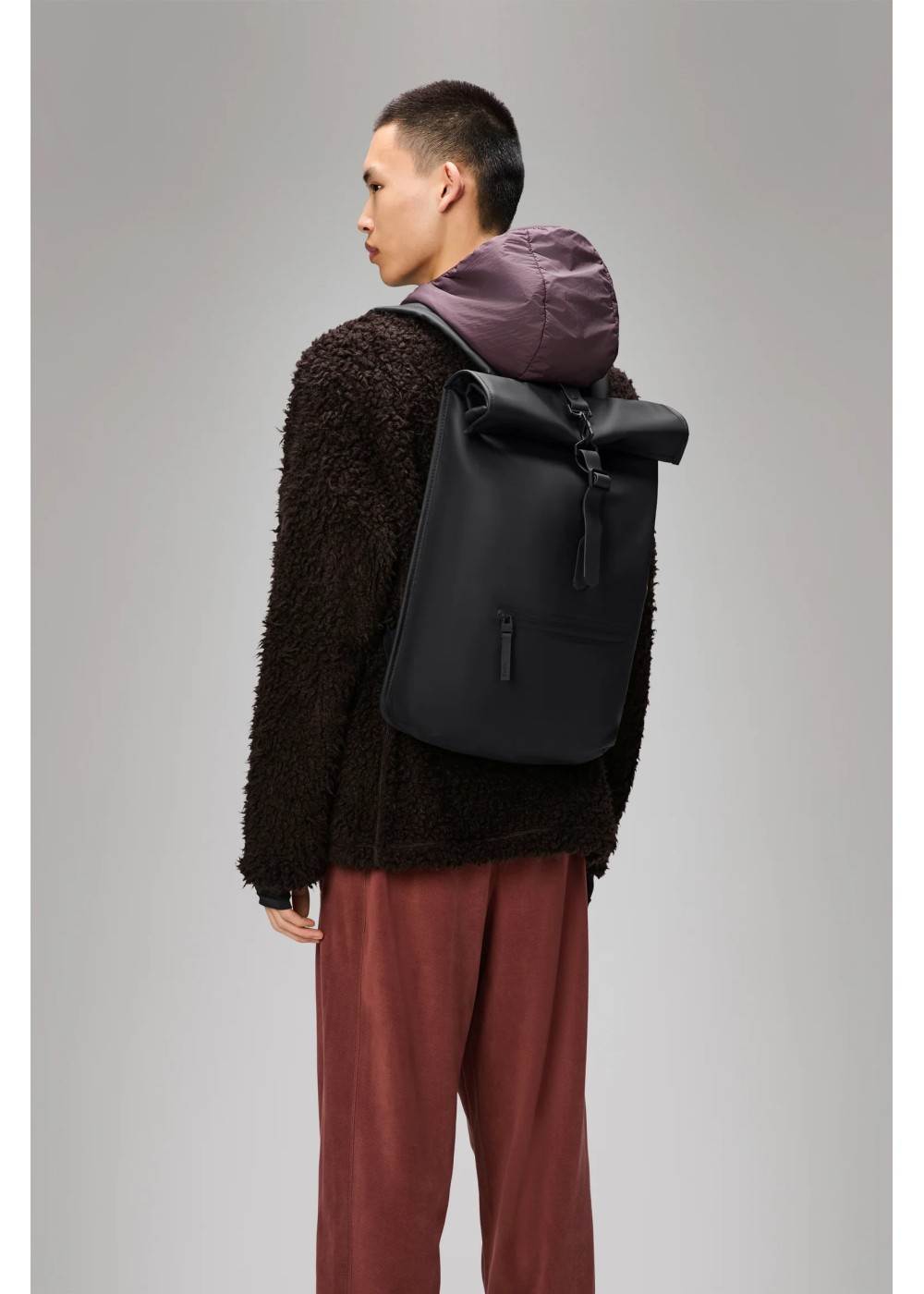 RAINS ROLLTOP RUCKSACK W3 RAINS  13320 chez Graphiti Concept Store Dieppe