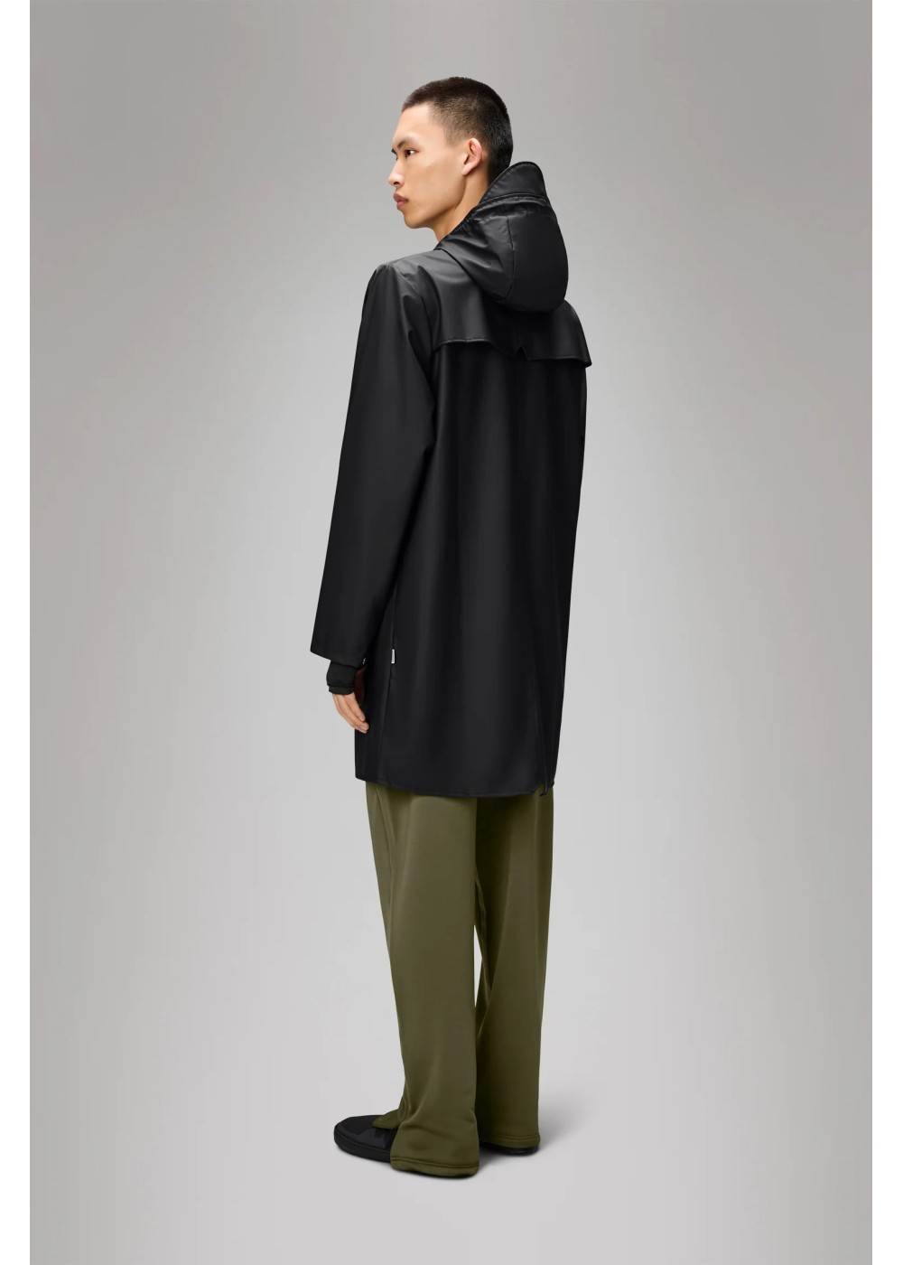 RAINS LONG JACKET W3 UNISEXE RAINS  12020 chez Graphiti Concept Store Dieppe