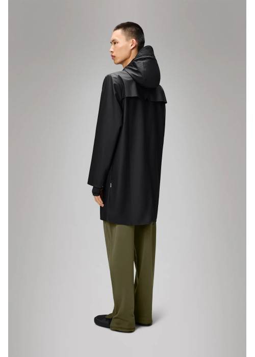 RAINS LONG JACKET W3 UNISEXE RAINS  12020 chez Graphiti Concept Store Dieppe