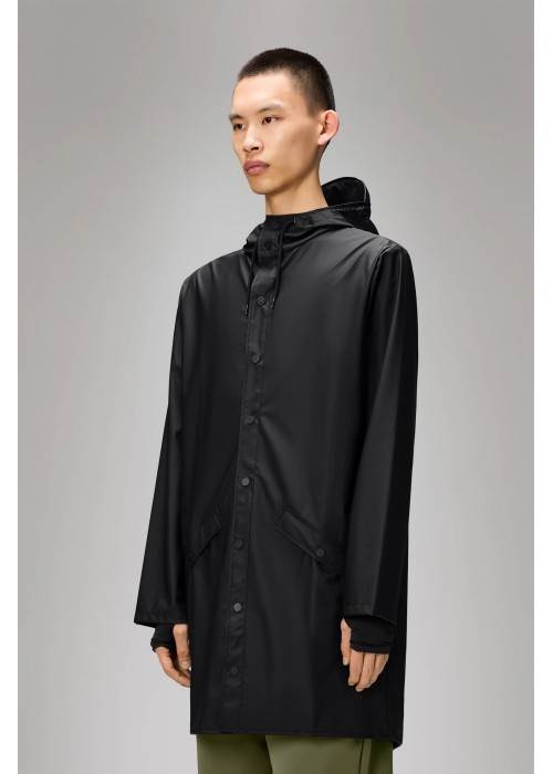 RAINS LONG JACKET W3 UNISEXE RAINS  12020 chez Graphiti Concept Store Dieppe