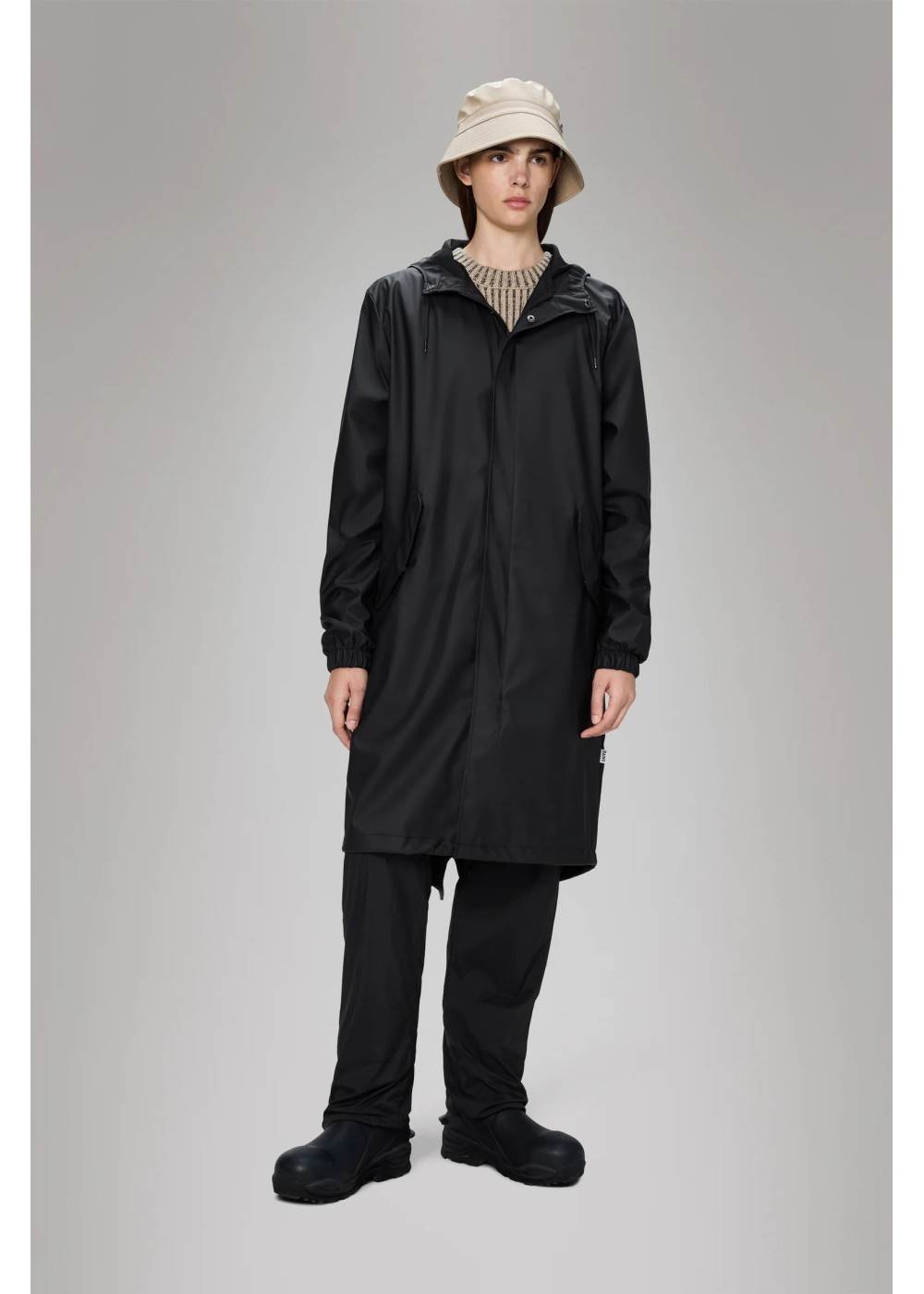 RAINS FISHTAIL PARKA W3 UNISEXE RAINS  18140 chez Graphiti Concept Store Dieppe
