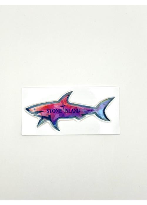 Stickers Shark STICKER SHARK STONE MULTICOLORE  SHARKSTONEMULTICOLORE chez Graphiti Concept Store Dieppe