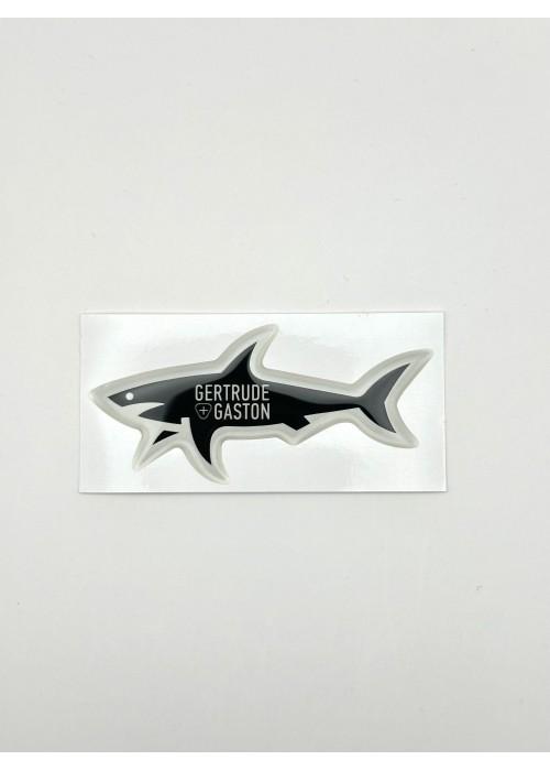 Stickers Shark STICKER SHARK GERTRUDE NOIR  SHARKGERTRUDENOIR chez Graphiti Concept Store Dieppe