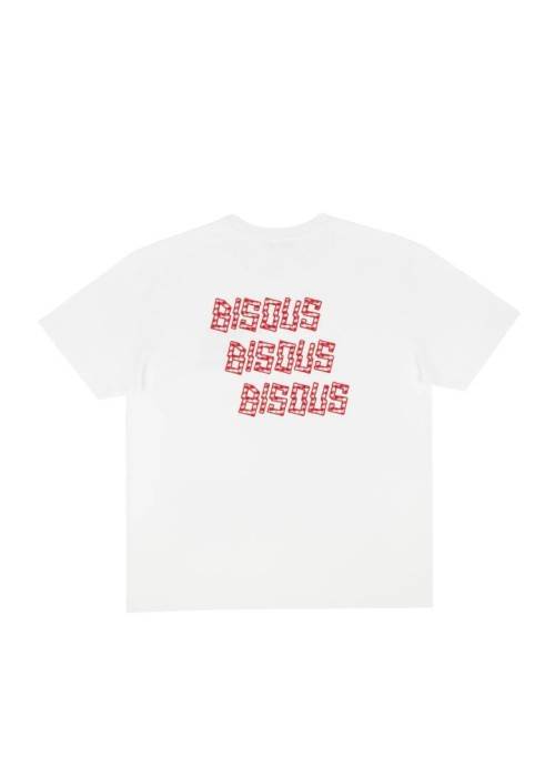 Bisous Skateboard TEE SHIRT BISOUS X3 VICHY  BBISOUSX3VICHY chez Graphiti Concept Store Dieppe