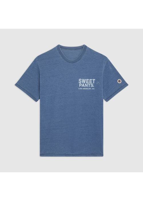 Sweet Pants TEE SHIRT SWEET PANTS INDIGO TEE USED  SPINDIGOTEE chez Graphiti Concept Store Dieppe