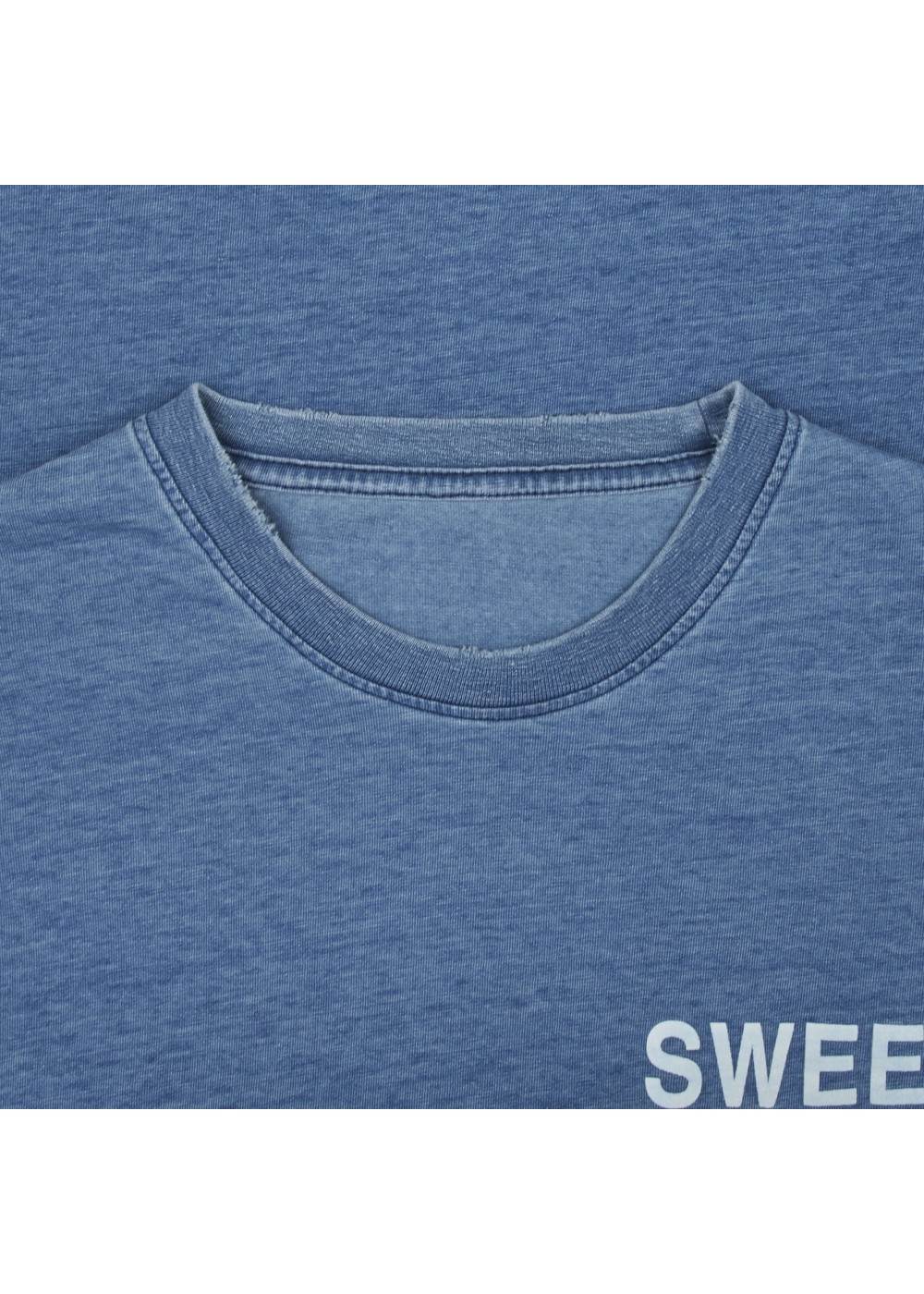 Sweet Pants TEE SHIRT SWEET PANTS INDIGO TEE USED  SPINDIGOTEE chez Graphiti Concept Store Dieppe