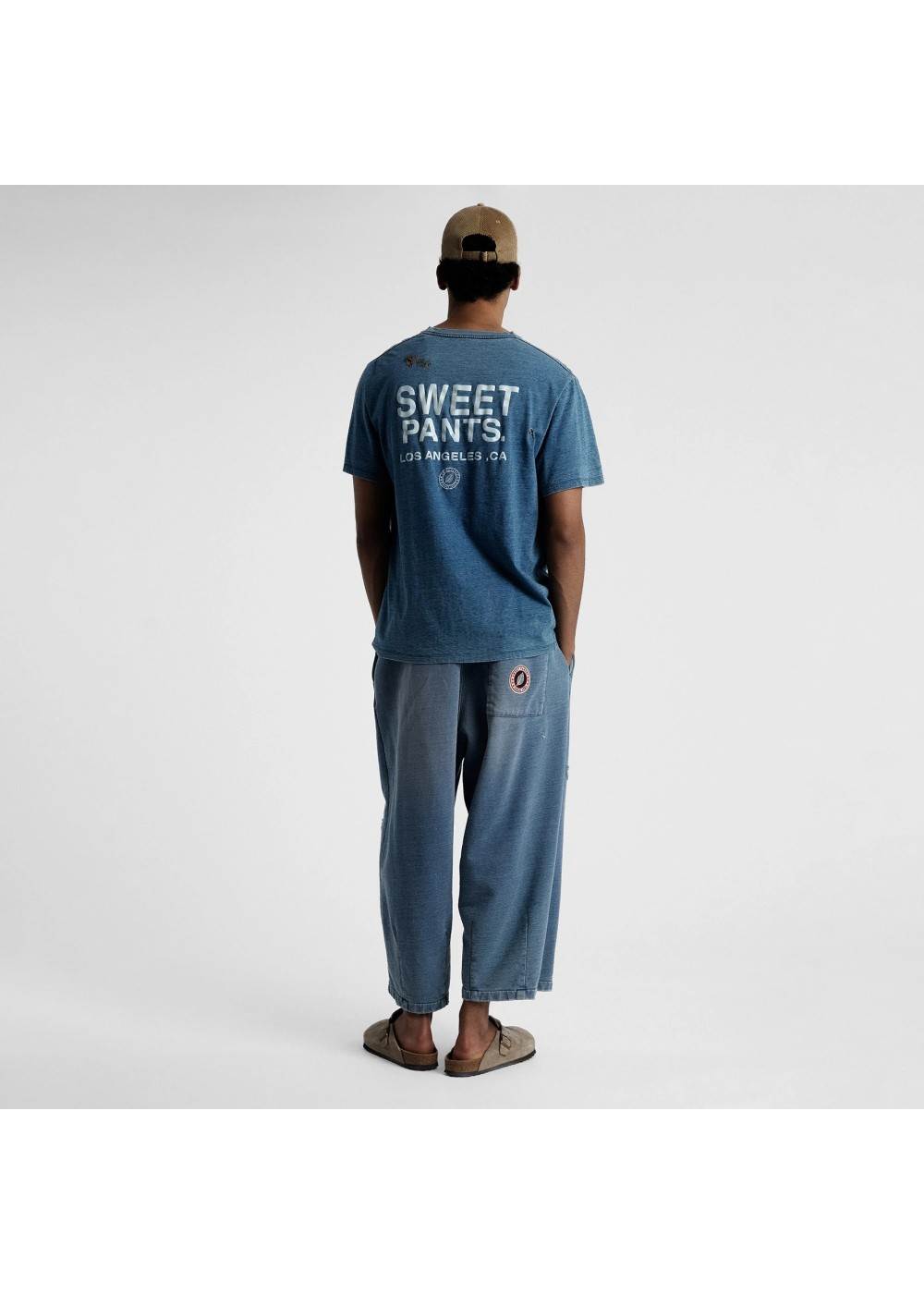 Sweet Pants TEE SHIRT SWEET PANTS INDIGO TEE USED  SPINDIGOTEE chez Graphiti Concept Store Dieppe